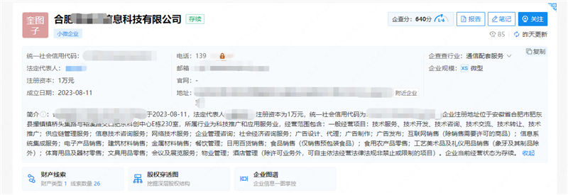 合肥两年信息科技公司