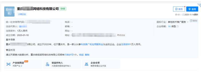 重庆网络科技有限公司