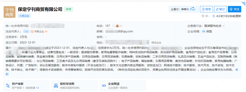 河北保定商贸有限公司