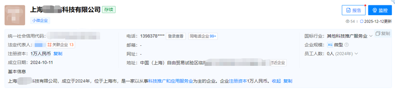 上海**年科技公司