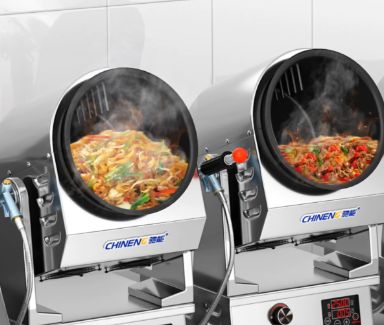 自动翻菜的无油烟锅 专利转让