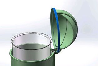 一款美观大方的环保桶 专利转让