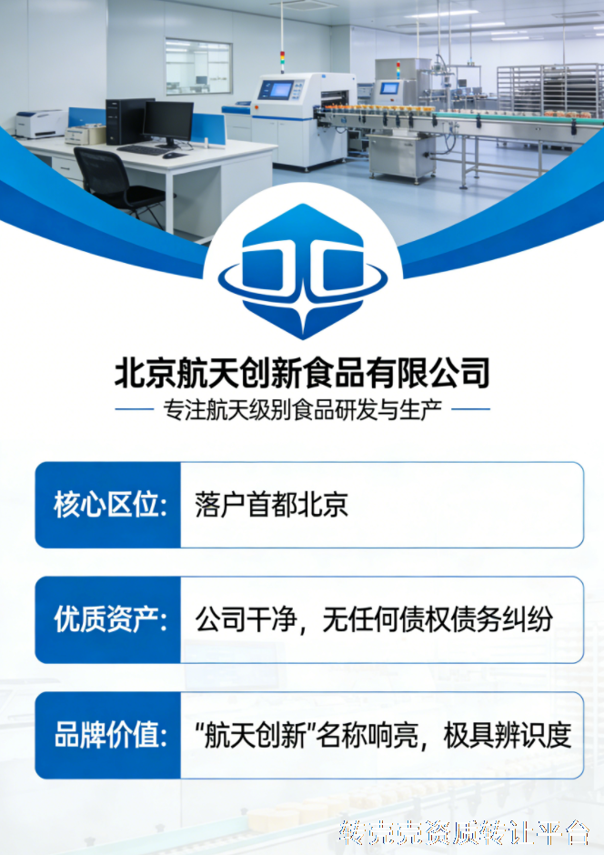 航天创新食品公司转让